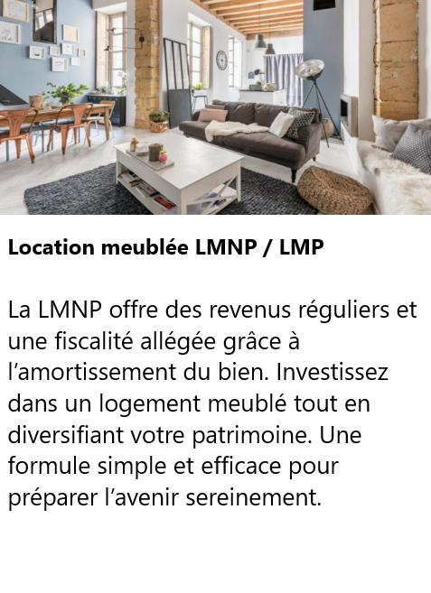 Location meublée
